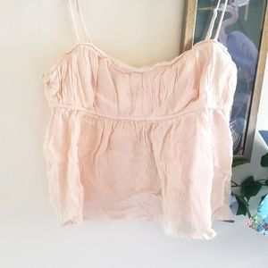 Adorable baby doll style tank blush pink